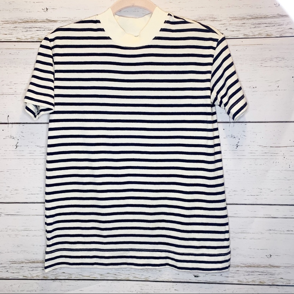 MADEWELL RIVET & THREAD STRIPED BLOUSE